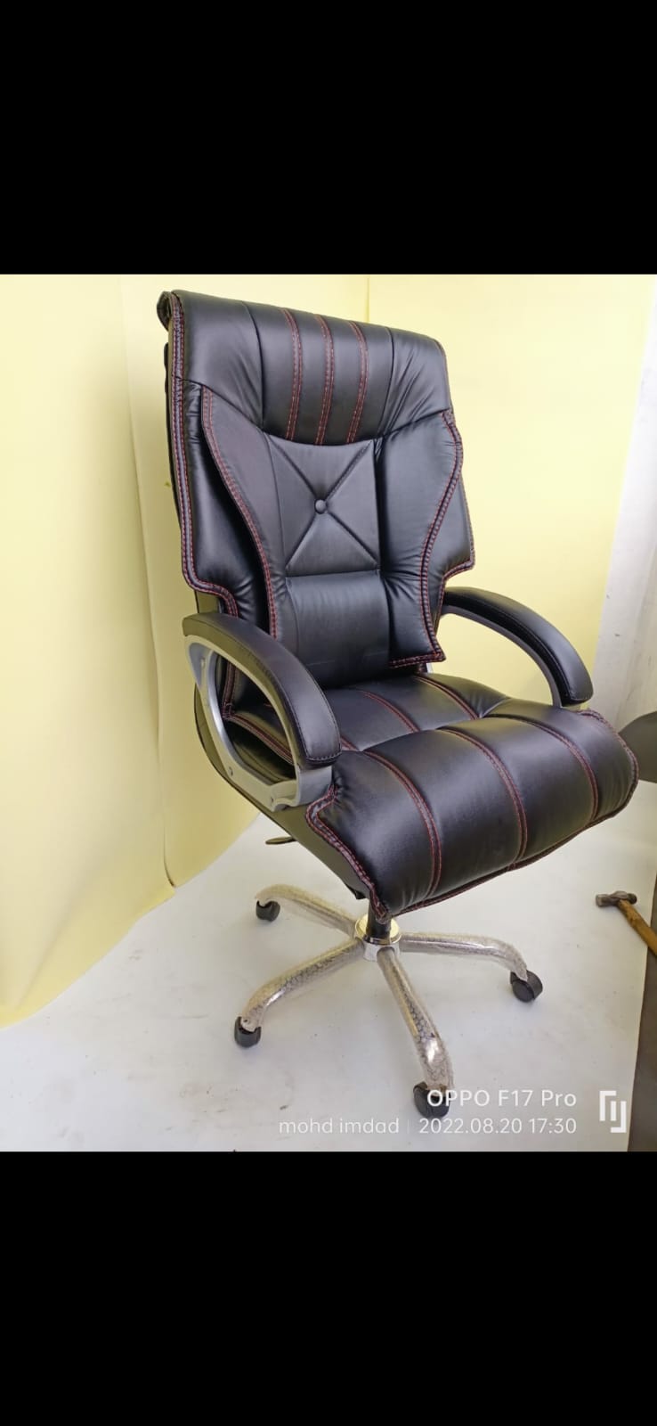 Pooja Boss Chair (Ergonomic)